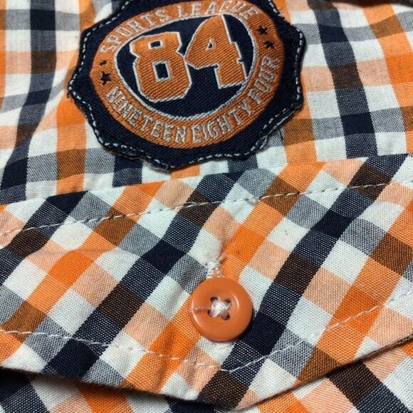 Quad Seven boys size 16/18 button front shirt - Picture 3 of 10